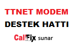 TTNET modem Destek Hattı